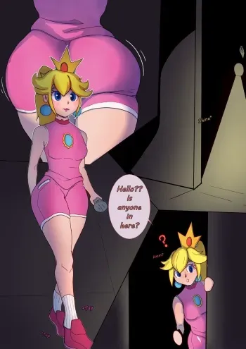 [PureWaterA] Peaches (Super Mario Bros.) manga cover