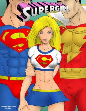 [Iceman Blue] Supergirl (Superman) manga cover
