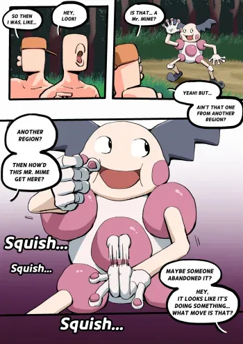 [Woomochichi] Bea and Mr. Mime (Pokemon) manga cover