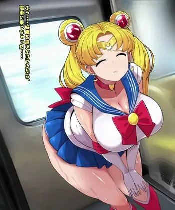 セーラームー●電車便意我慢 manga cover