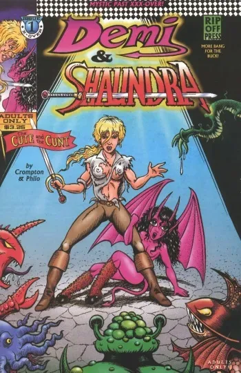 [Steven Crompton & Philo] Demi & Shaundra manga cover