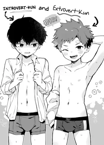 Inkya-kun to youkya-kun | Introvert-kun and Extrovert-kun manga cover