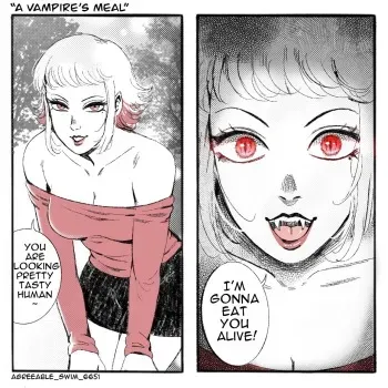 [Agreeable_Swim_6551] A Vampire's Meal manga cover