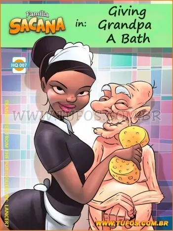 Familia Sacana #7 - Giving Grandpa a Bath (Americanized English) manga cover