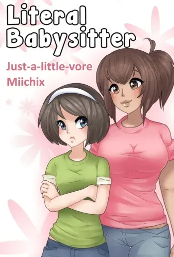 [Just-A-Little-Vore] Literal babysitter manga cover