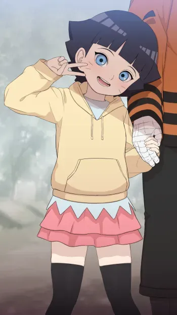 [saishow(namidate)] Miscellaneous Color Cartoons of Himawari-chan & Almost Rejected illustrations (Boruto) [Ongoing] manga cover