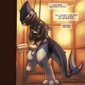 [StripedCrocodile] One Rule: Don't Cum + Extra manga cover