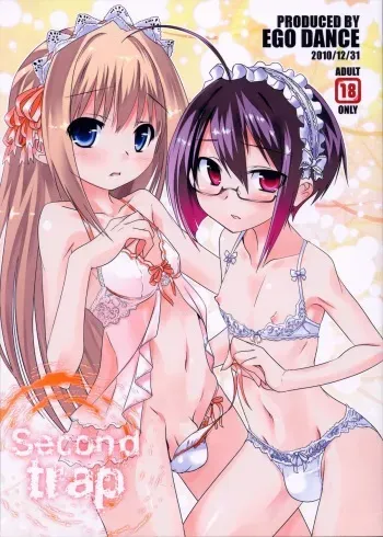 (C79) [EGO DANCE (Nanamatsu Kenji)] Second trap (Otokonoko wa Maid Fuku ga Osuki!?) manga cover