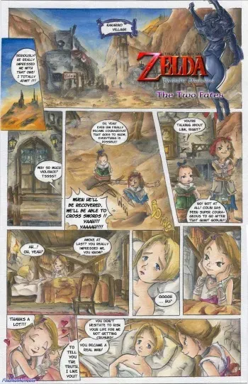 [Passage] The Two Fates (LoZ Twilight Princess) manga cover