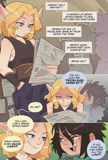 [knuxy] Syllia and Zoey manga cover
