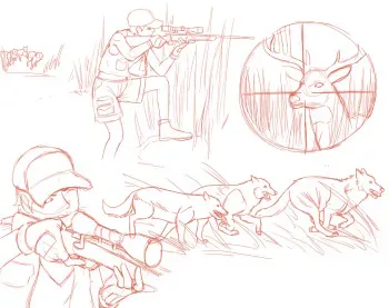 [thebigbrap]Woodland Guards manga cover