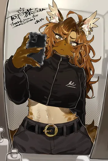 [Aya] Emma Selfie (Pixiv Fanbox) manga cover