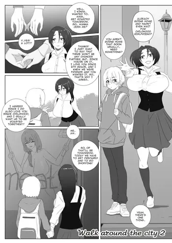 Walk through the city 2 manga cover