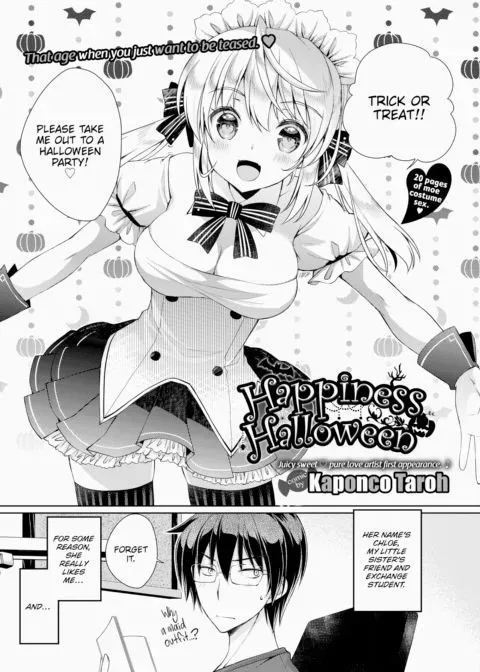 Happiness Halloween manga cover