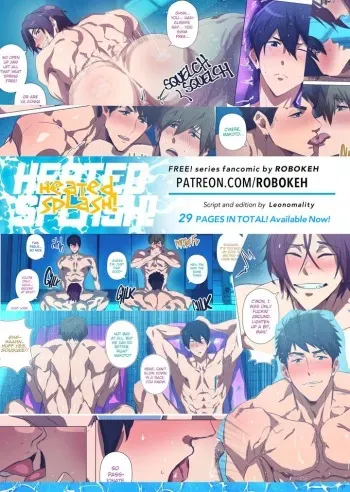 Heated Splash! 2 by Robokeh – Uncensored manga cover