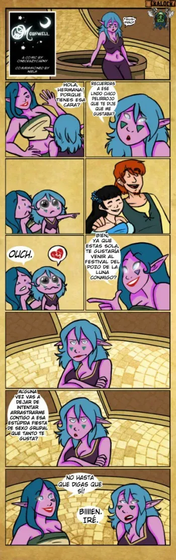 [Carnivorouscandy] Moon Well (World of Warcraft) (Spanish) [kalock] manga cover