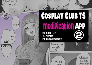 [Alfre-Tori] Cosplay Club TS Modification App 2 manga cover