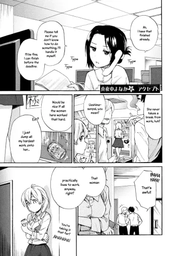 Mayonaka Yonaka No Accept ch. 2 manga cover