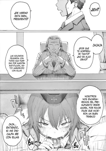 [Itano Chiharu] Sensha no Maintenance ni wa Sugoku Okane ga Kakaruyou desu - Parece que el mantenimiento de un tanque cuesta muchisimo dinero (Girls und Panzer) [Español] [Traducciones necesarias] manga cover