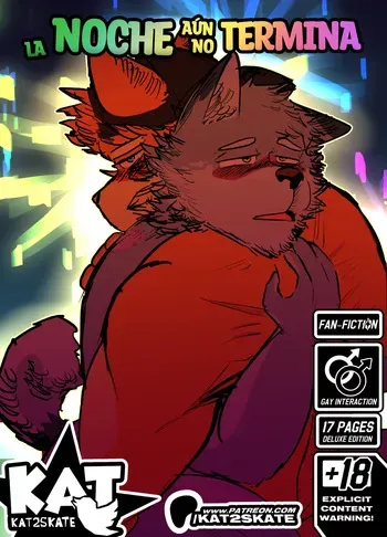 [Kat2Skate] ¡La Noche Aún No Termina! - ✮ DELUXE ✮ manga cover