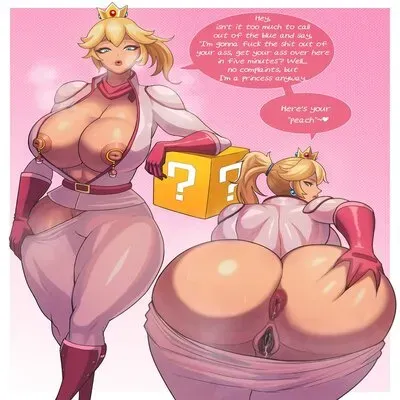 Princess Peach [Doujinshi] manga cover