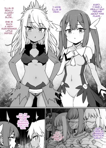 FGO Brainwashing Singularity - Chloe & Miyu manga cover