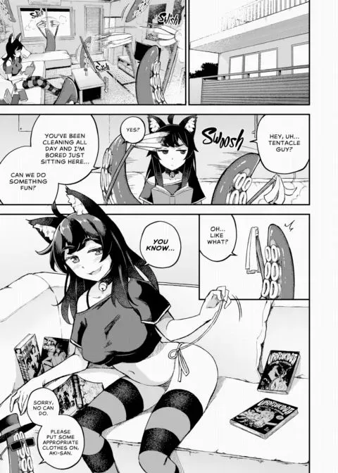 My Housemaid is a Tentacle Monster Chapter 2 manga cover