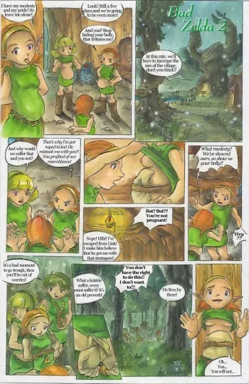 [Passage] Bad Zelda 2 (The Legend of Zelda) [English] manga cover