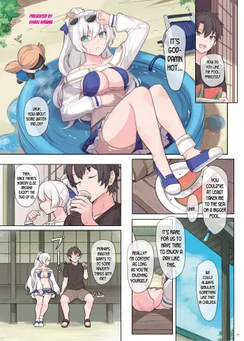 Anastasia Swimsuit manga cover