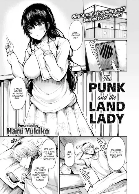 The Punk and the Landlady manga cover