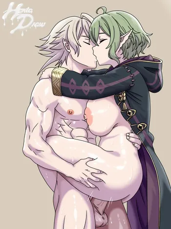 Hentadraw colored illustrations manga cover