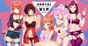[Lil Hentai Games] Hentai Mosaique VIP Room manga cover