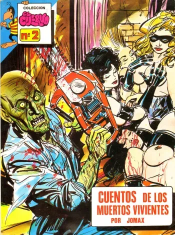 [Jomax] Colección El Cuervo N°2 - Cuentos de los muertos vivientes manga cover