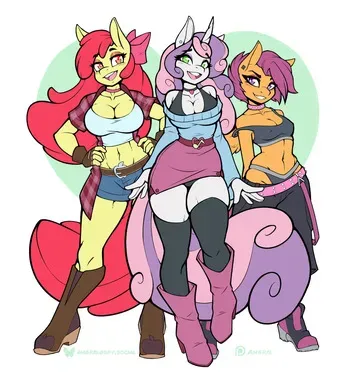 [Ambris] Cutie Mark Crusaders (My Little Pony: Friendship is Magic) manga cover