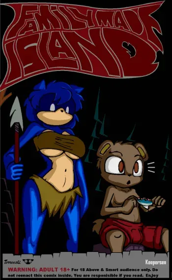 [Terrenski] Family Made Island (Sonic the Hedgehog) manga cover