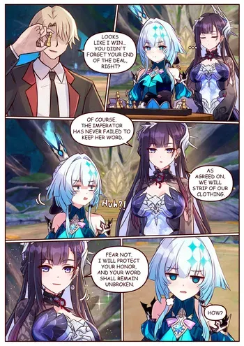 [JimPu6] Hysilen&Cerydra 1-2 (Honkai Star rail) [Uncensored] manga cover