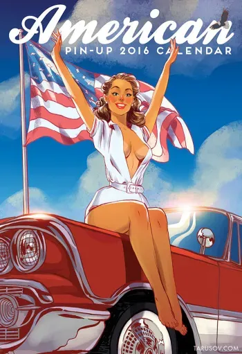 [Andrew Tarusov] American Pin-Up 2016 Calendar Inspired By The Places Visited In USA manga cover