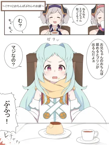 [Fizz] Miyako to Ochinpo Purin no Ohanashi (Princess Connect! Re:Dive) manga cover
