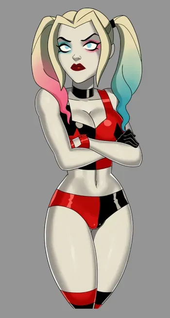 [SunsetRiders7/GunsmokeGames] Something Unlimited (Harley Quinn HBOMax) manga cover