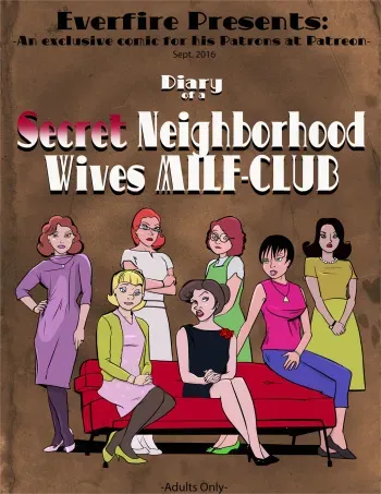 [Everfire] Diary of a Secret Neighborhood Wives MILF-CLUB manga cover