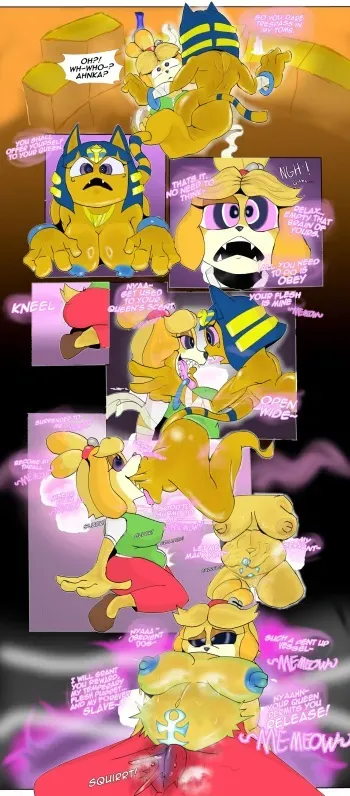 [DanHabikitiki] Ankha's Dominating Possession of Life! + Extras manga cover
