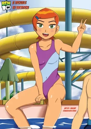 [VN Simp] A Trouble in Vacation (Ben 10) manga cover