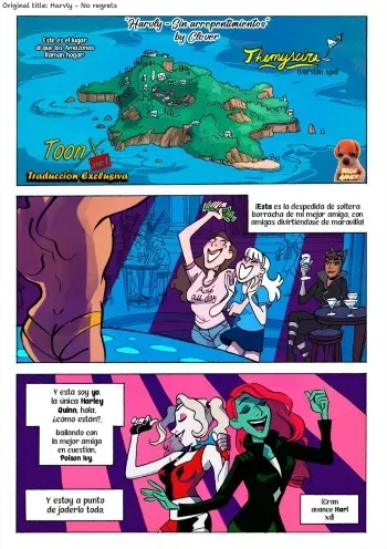 [Clover] Harvly - No Regrets (Spanish) [Dogie Gamer & ToonX] manga cover