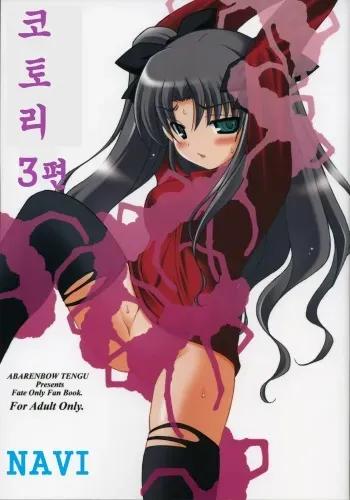 [Abarenbow Tengu (Izumi Yuujiro)] Kotori 3 (Fate stay night) [korean] [navigator] manga cover