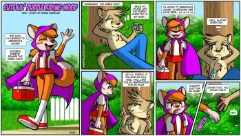 [Palcomix] Cute Lil' Purple Riding Hood (Little Red Riding Hood) manga cover
