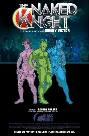 [Sunny Victor] Naked Knight #2 manga cover