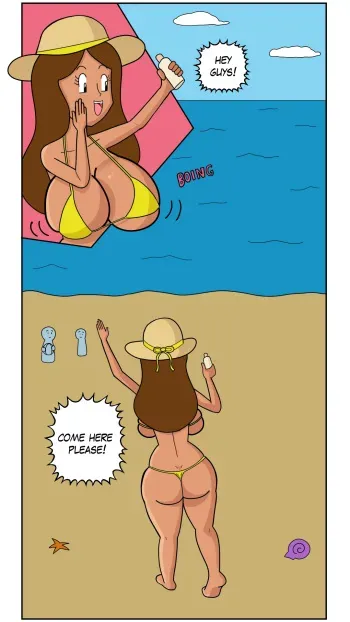 Mrs.Carmen needs Sunscreen manga cover
