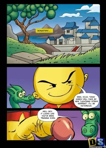 [Drawn-Sex] Xiaolin Showdown manga cover