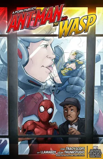 Ant-Man And The Wasp manga cover