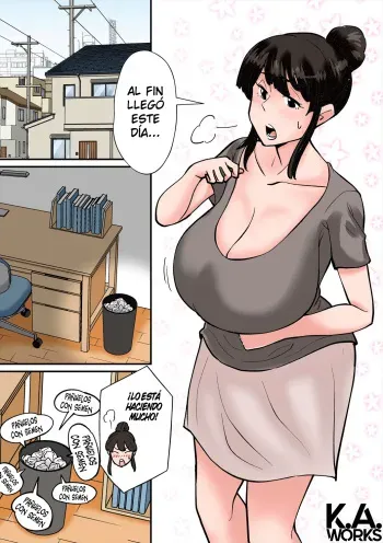 (Nobishiro) Mamá loca por la verga de su hijo [Spanish] manga cover